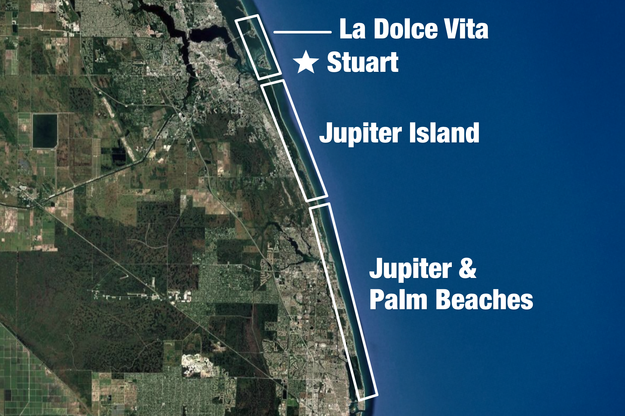 La Dolce Vita Location Map