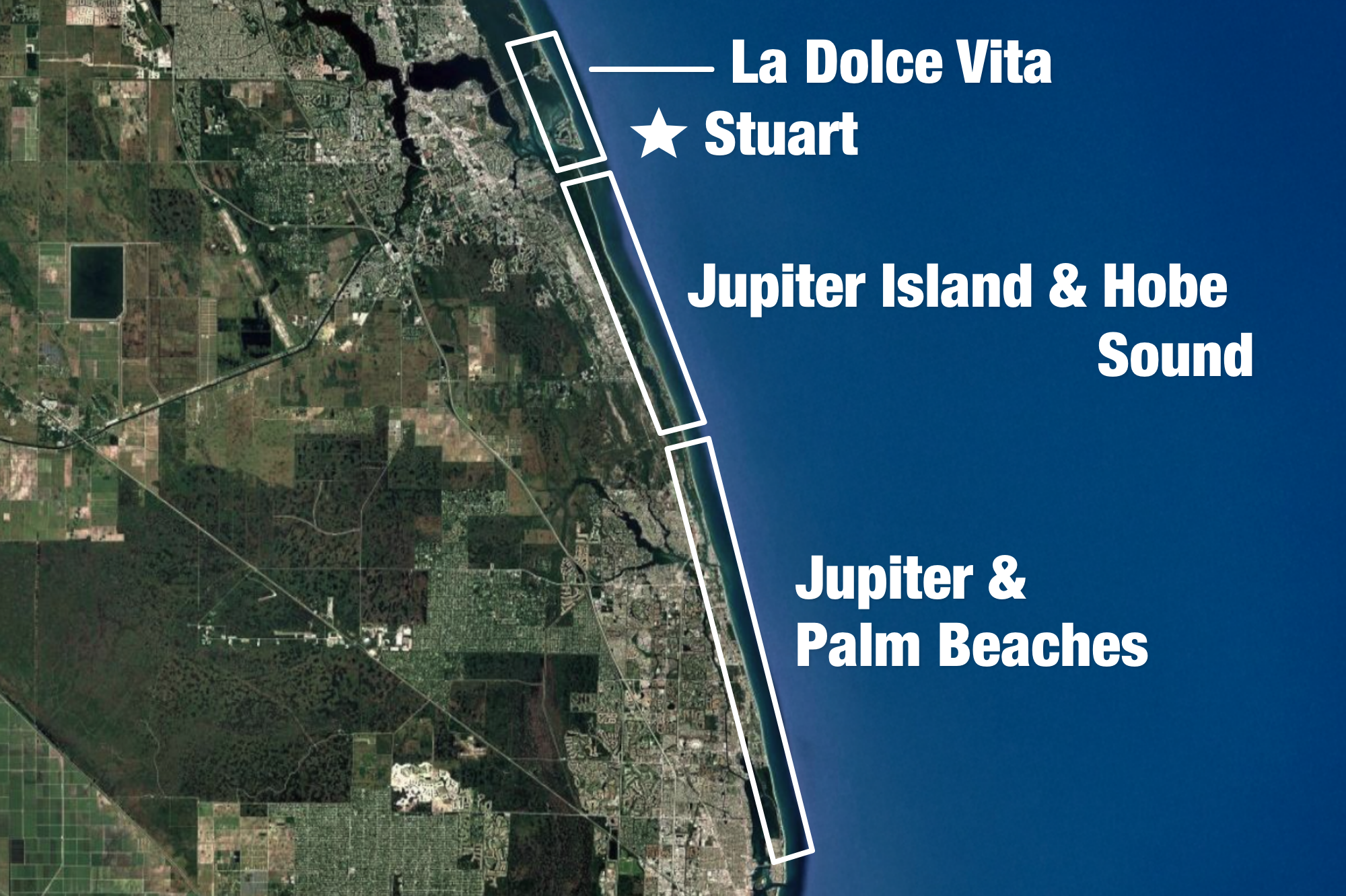 La Dolce Vita Location Map